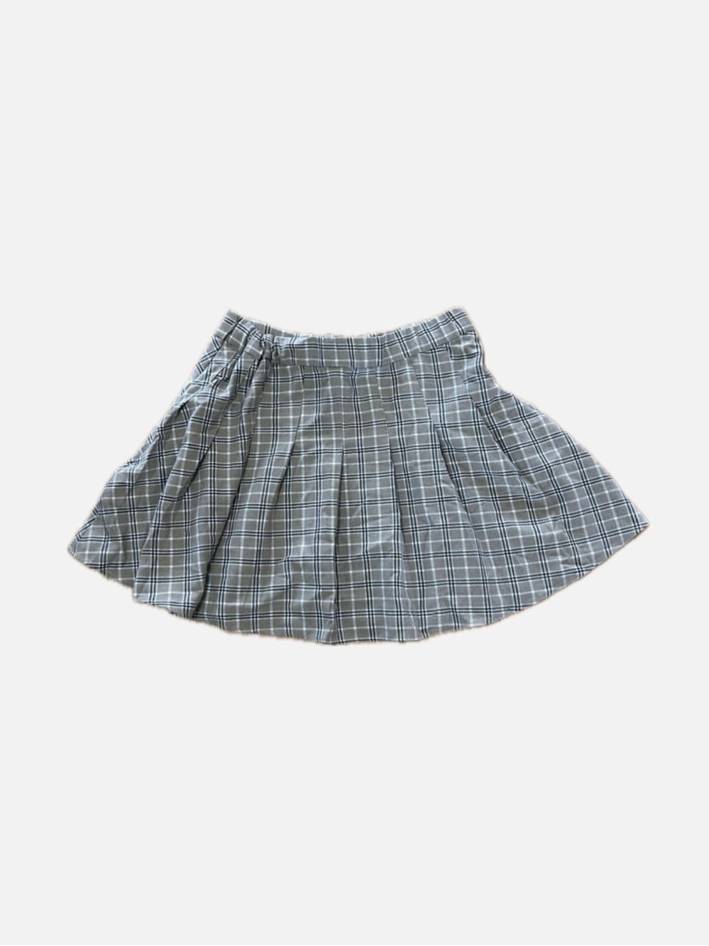 Garage Plaid Circle Skirt